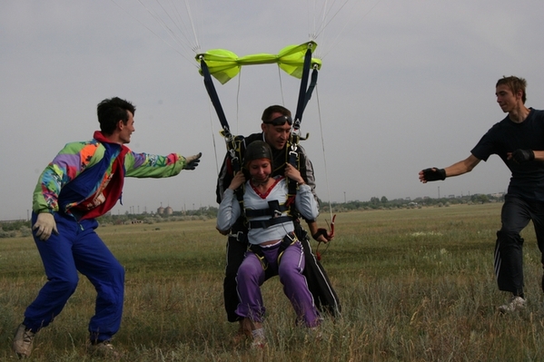 прыжки с парашютом и полёты