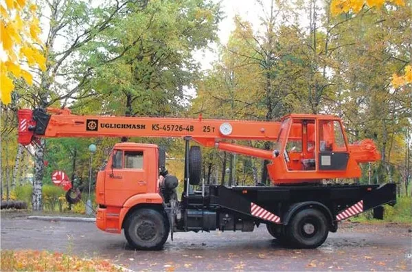 Автокран 25 тонн Углич КС-45726-4 КамАЗ-53605(4х2)