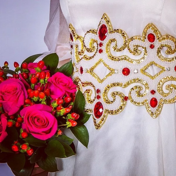 Свадебные платья в национальном стиле от Dana Nabi 6
